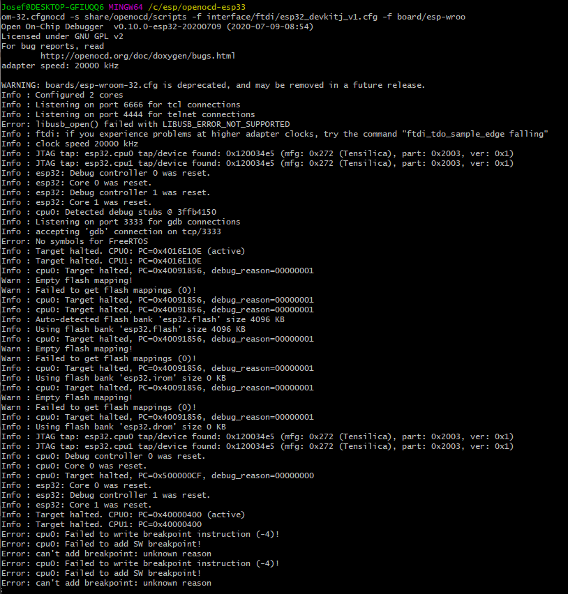 openOCD failed to write breakpoint instruction.png